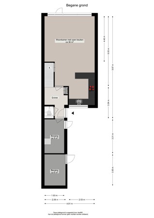 Floorplan - Patrijspoort 37, 9733 GJ Groningen